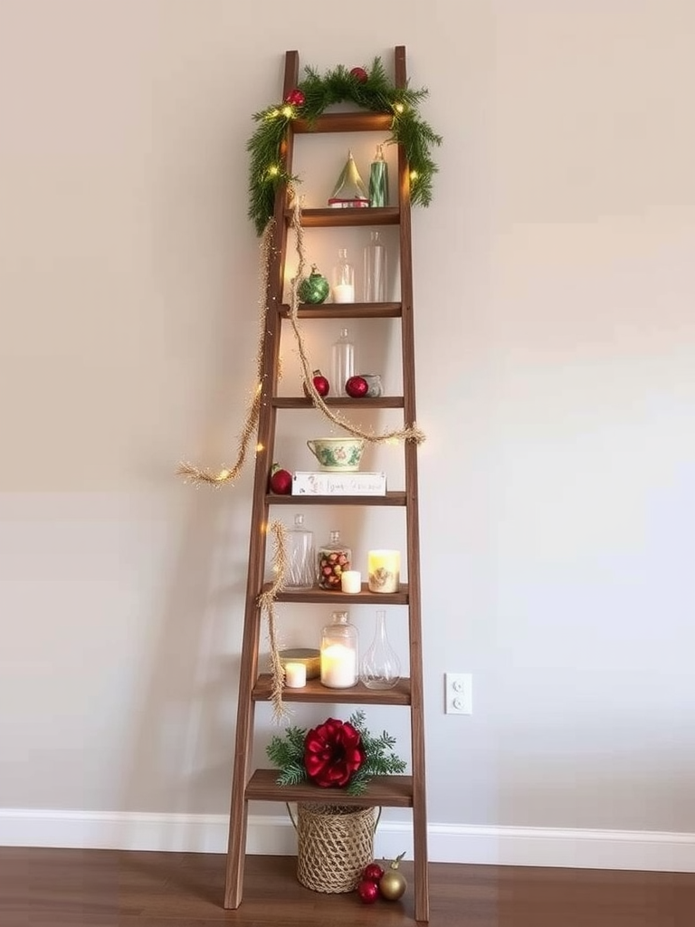 Ladder Wooden Tree