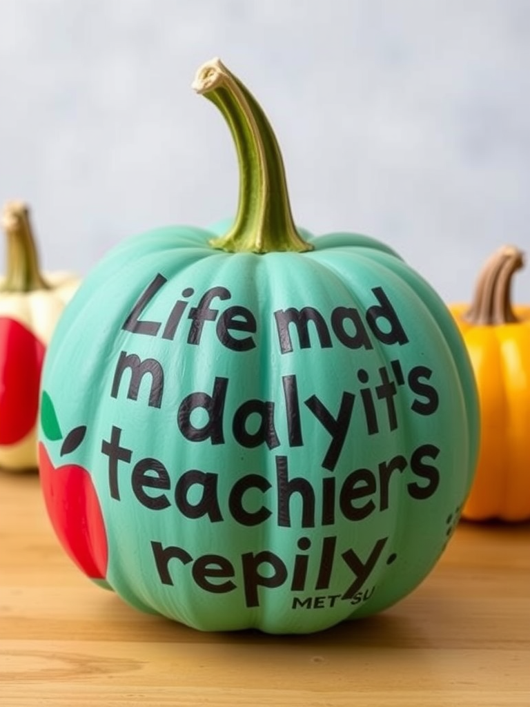 Teacher’s Pumpkins