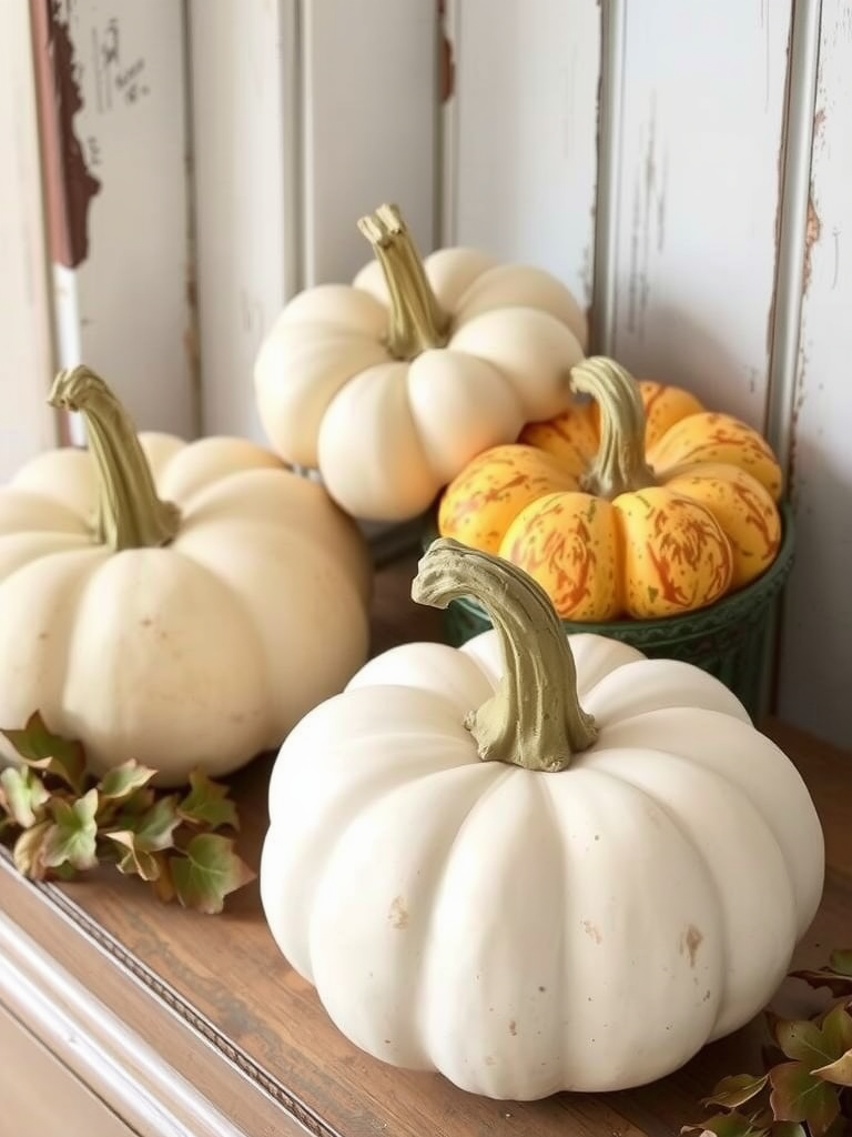 Vintage Finish Pumpkins