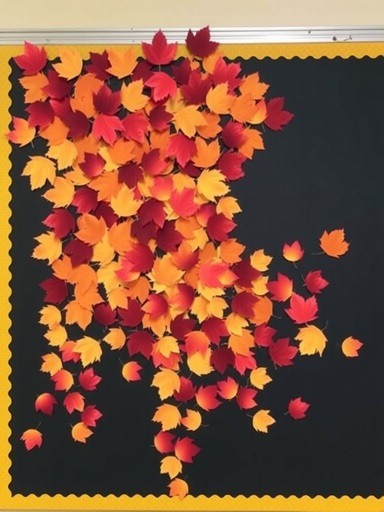 Autumn Leaves Display