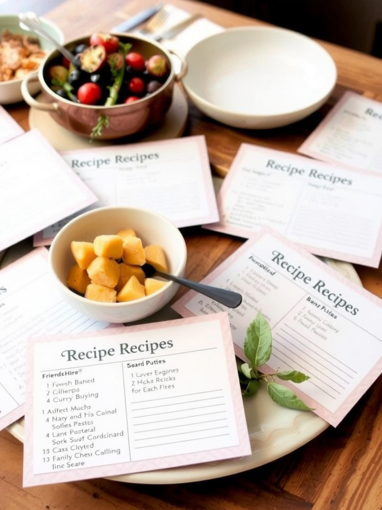 Family Recipe Cards