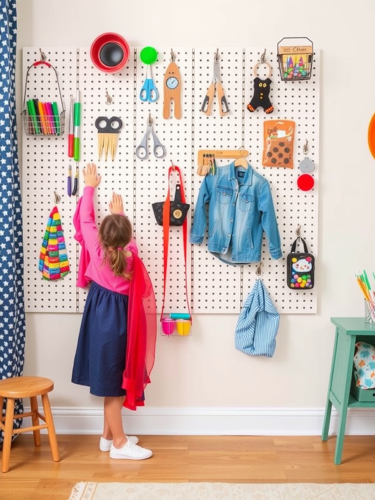 Install Pegboards for Easy Access