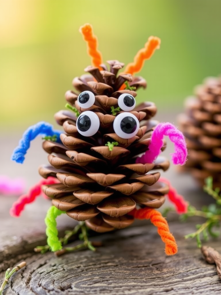 Pinecone Creatures