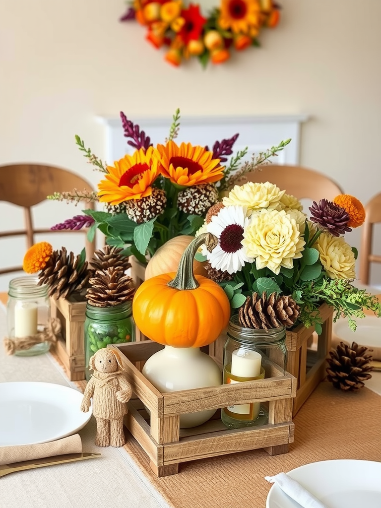 Rustic Centerpieces