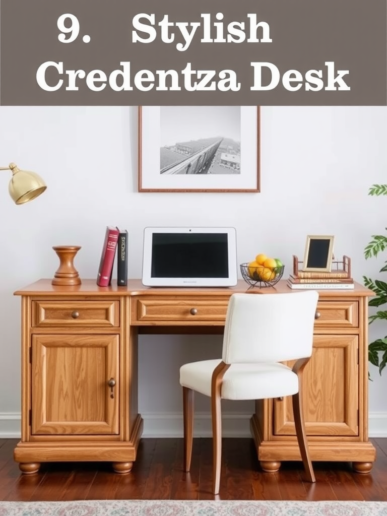 Stylish Credenza Desk