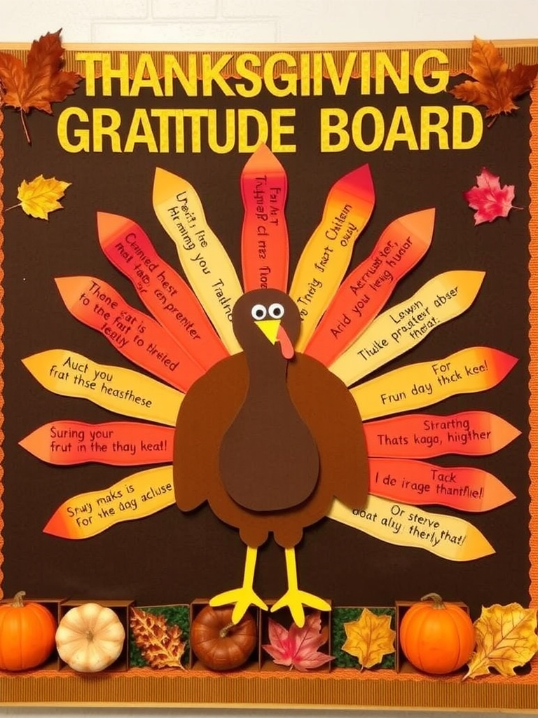 Thanksgiving Gratitude Board