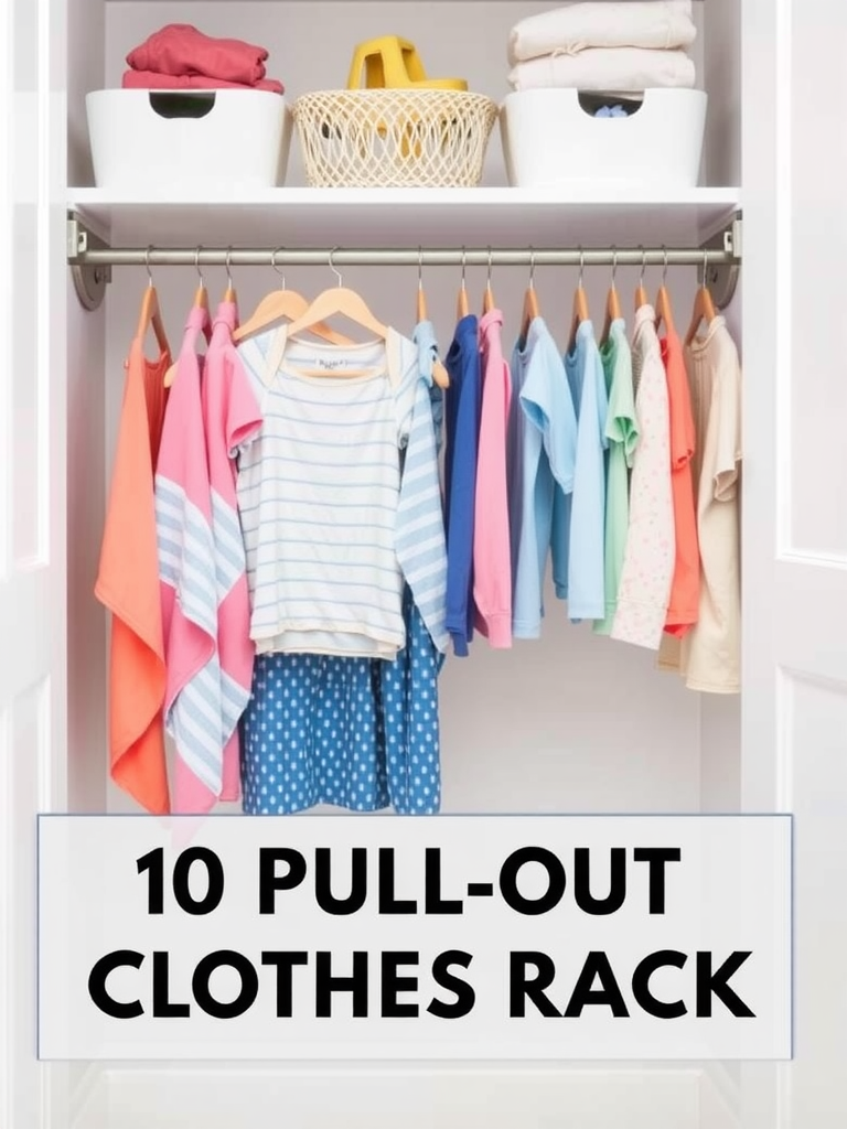 Add a Pull-Out Clothes Rack