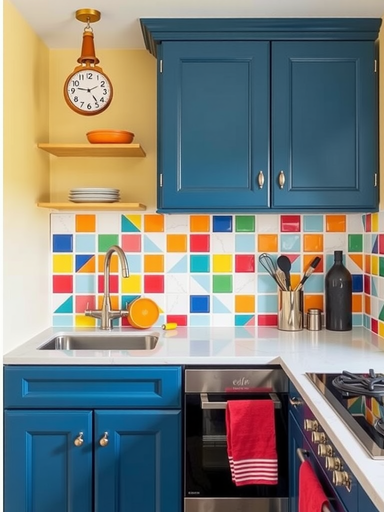 Colorful Backsplash