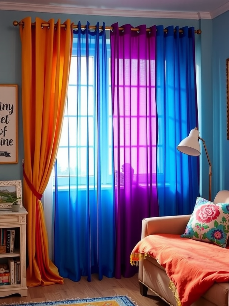 Colorful Curtains