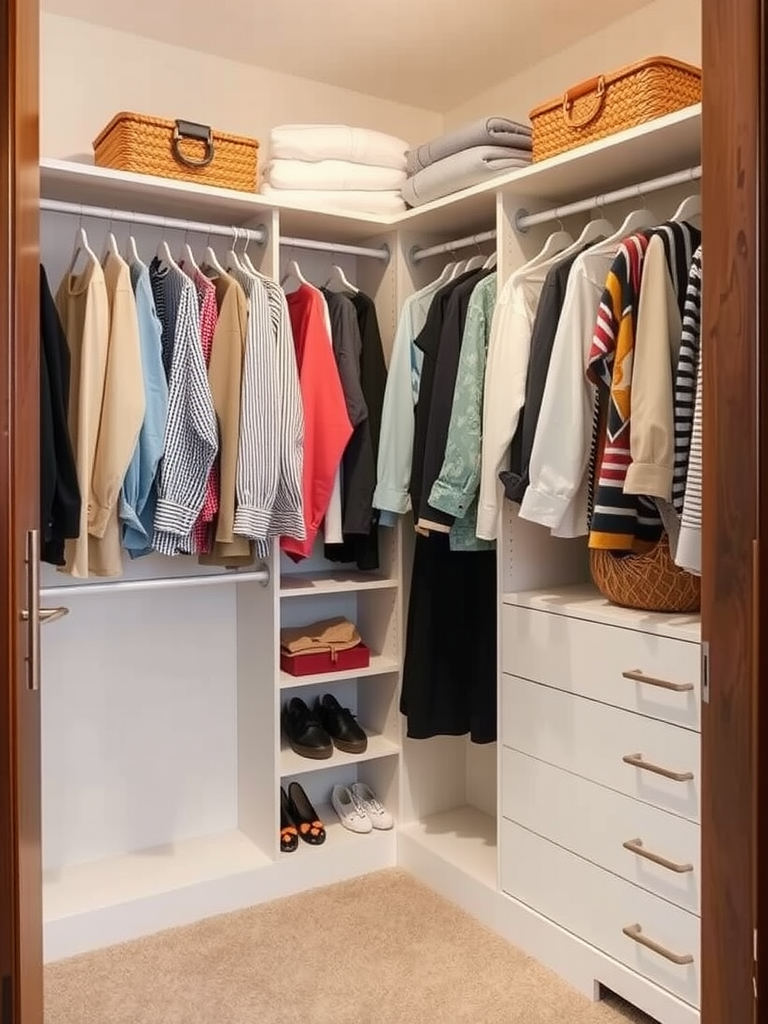 Corner Closet