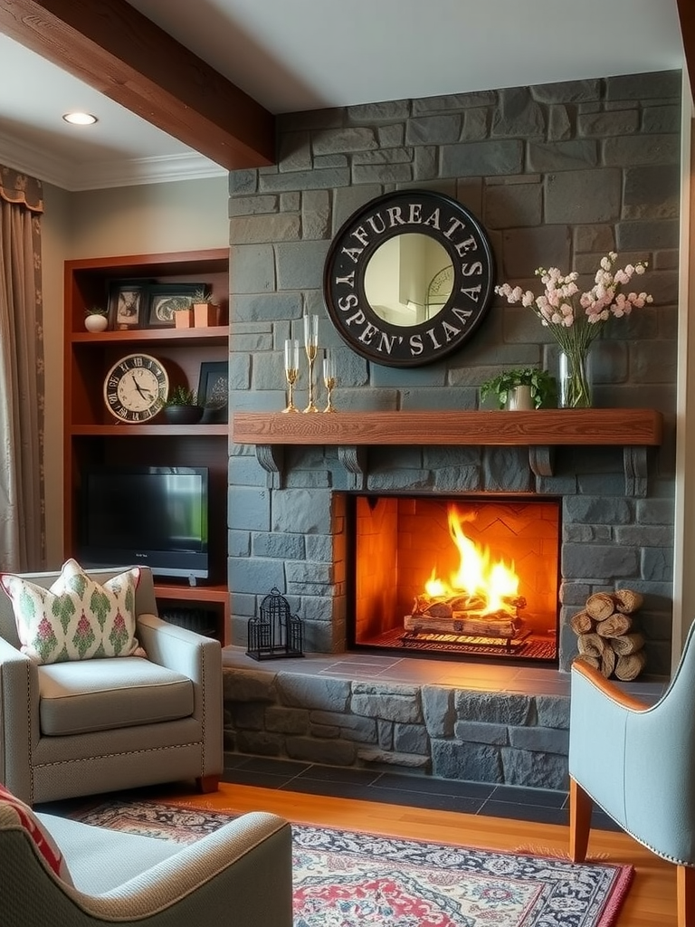 Cozy Fireplace