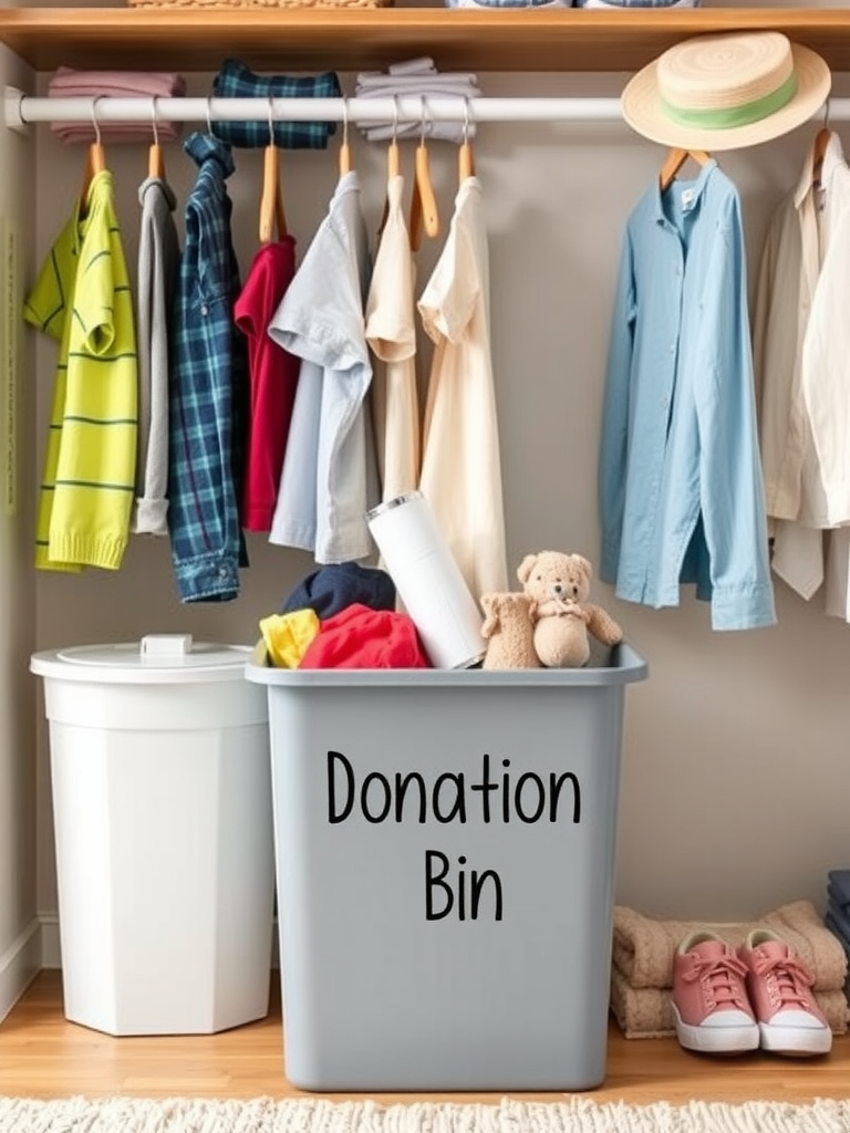 Designate a Donation Bin