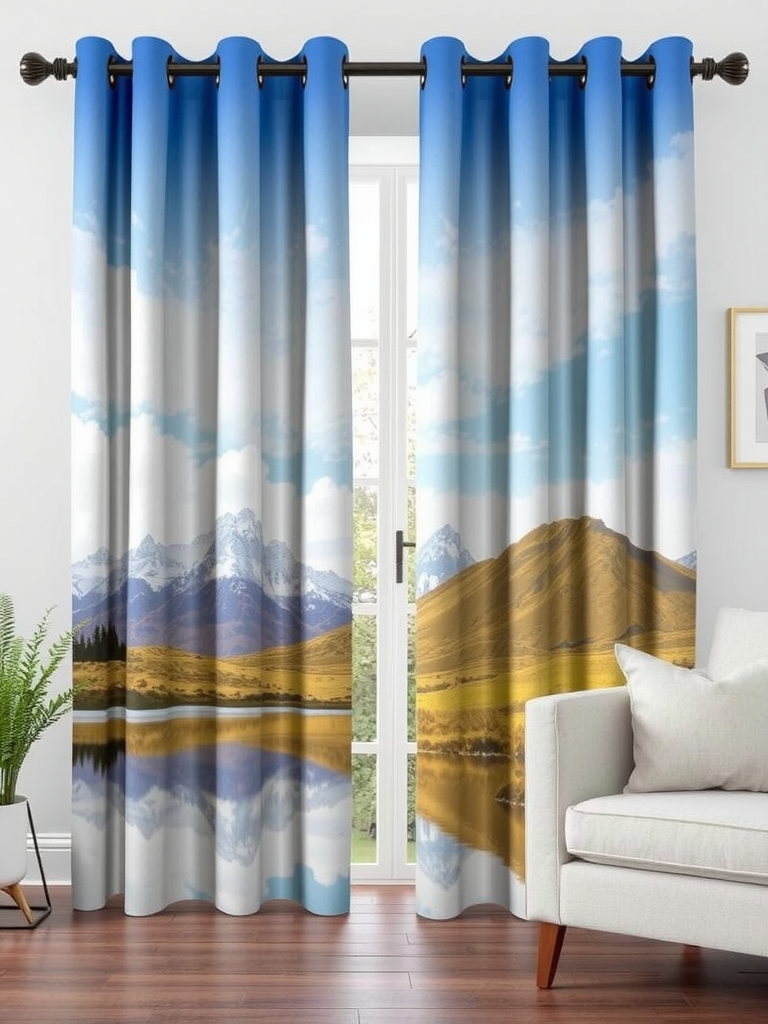 Digital Print Curtains