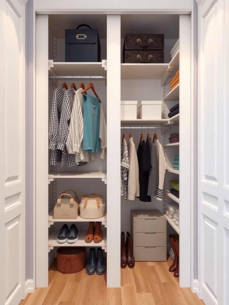 Double-Sided Closet