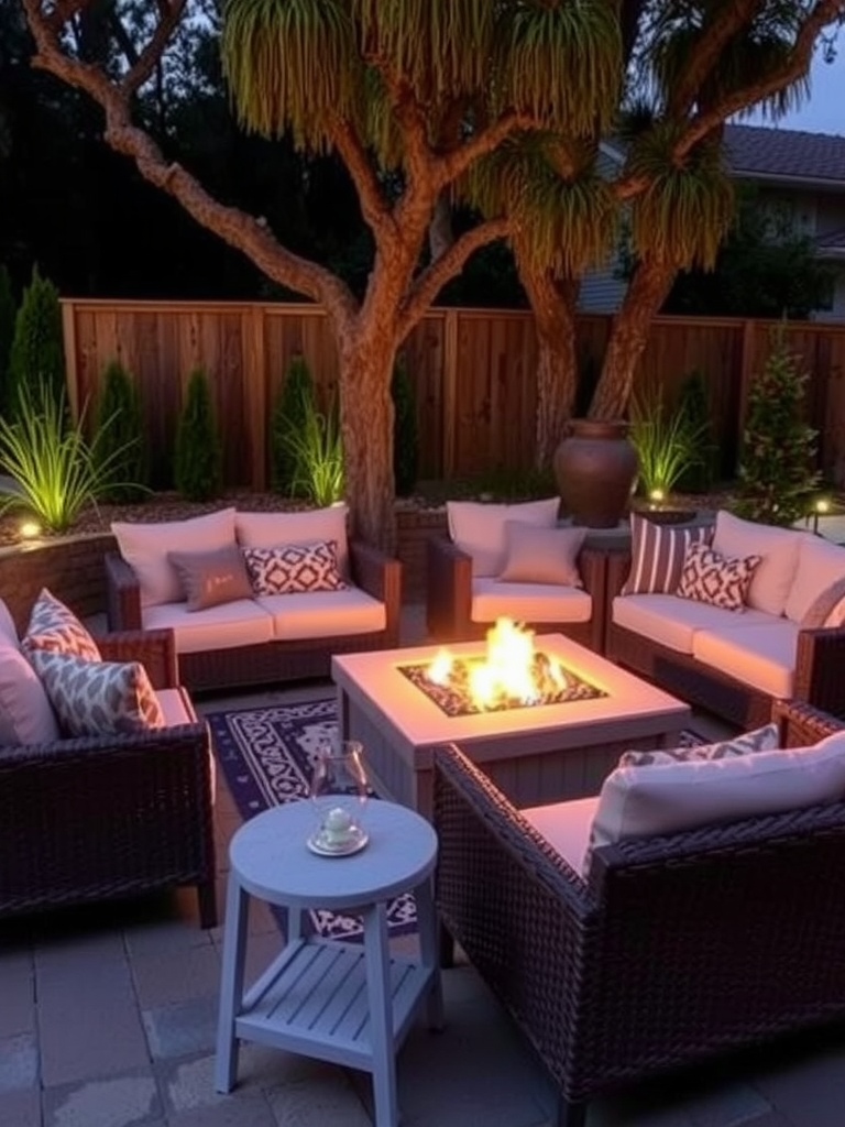 Fire Pit Sofa