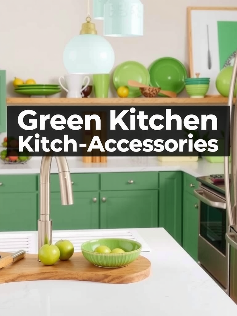 Green Kitchen Accessories