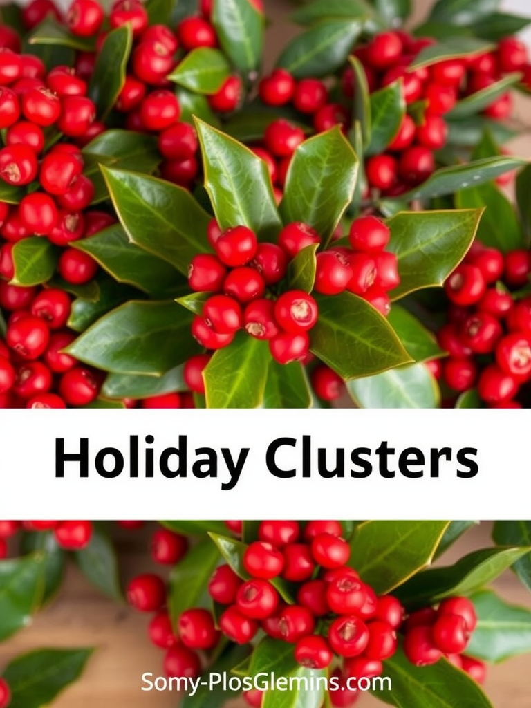 Holiday Berry Clusters