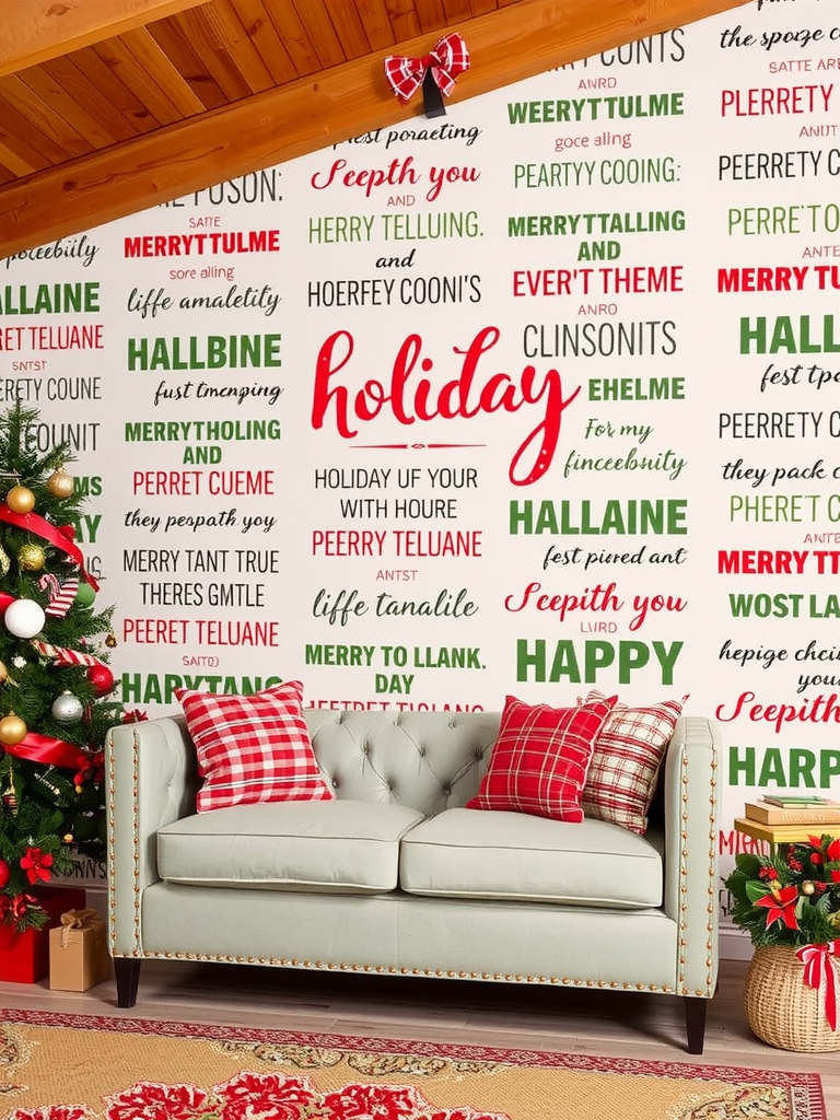 Holiday Typography