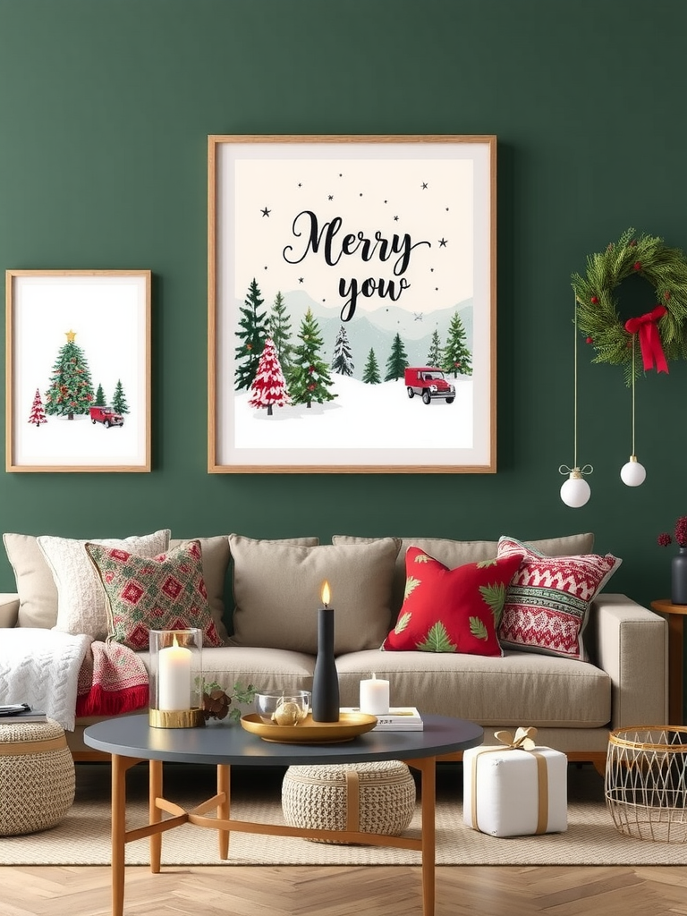 Holiday-themed Artwork