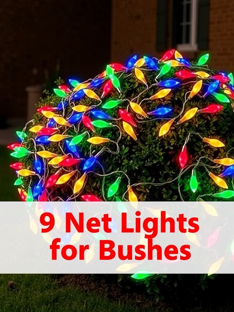 Net Lights for Bushes