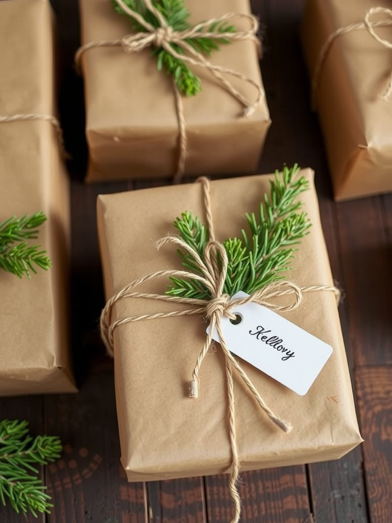 Old-Fashioned Gift Wrapping