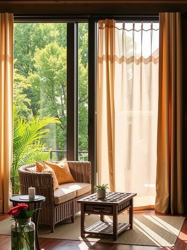 Outdoor-Indoor Curtains