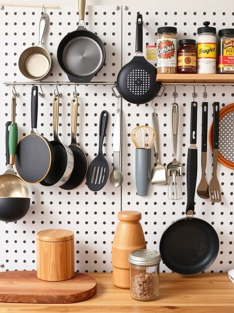 Pegboard Organization