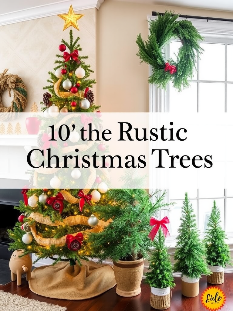 Rustic Christmas Trees