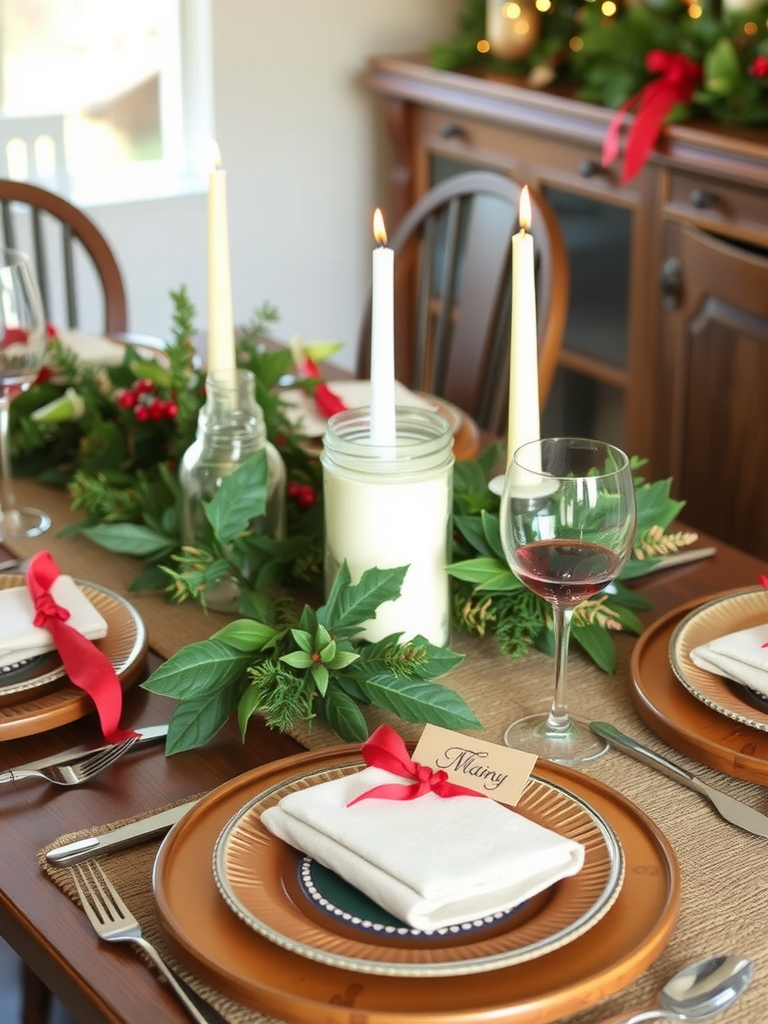 Rustic Table Settings