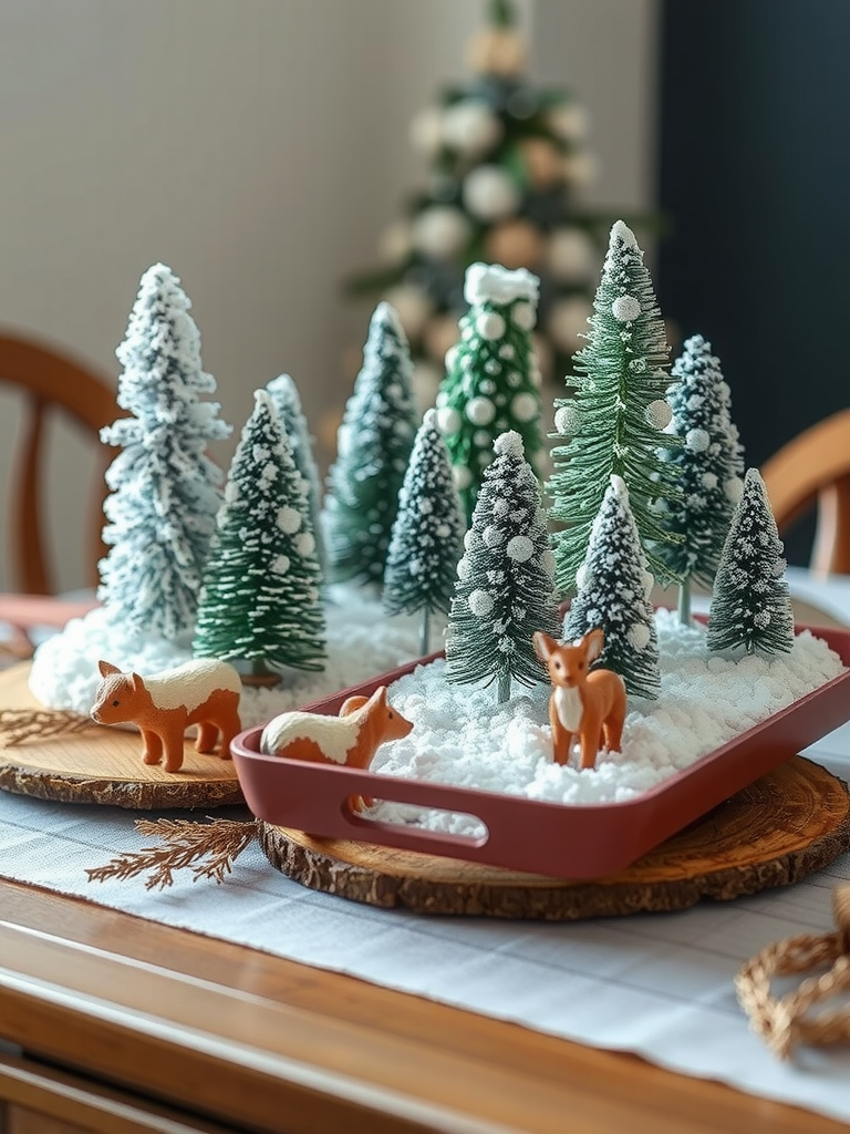 Snowy Woodland Scenes