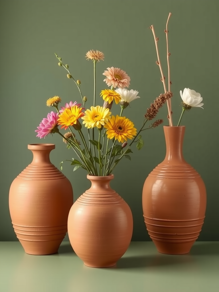 Terracotta Vases