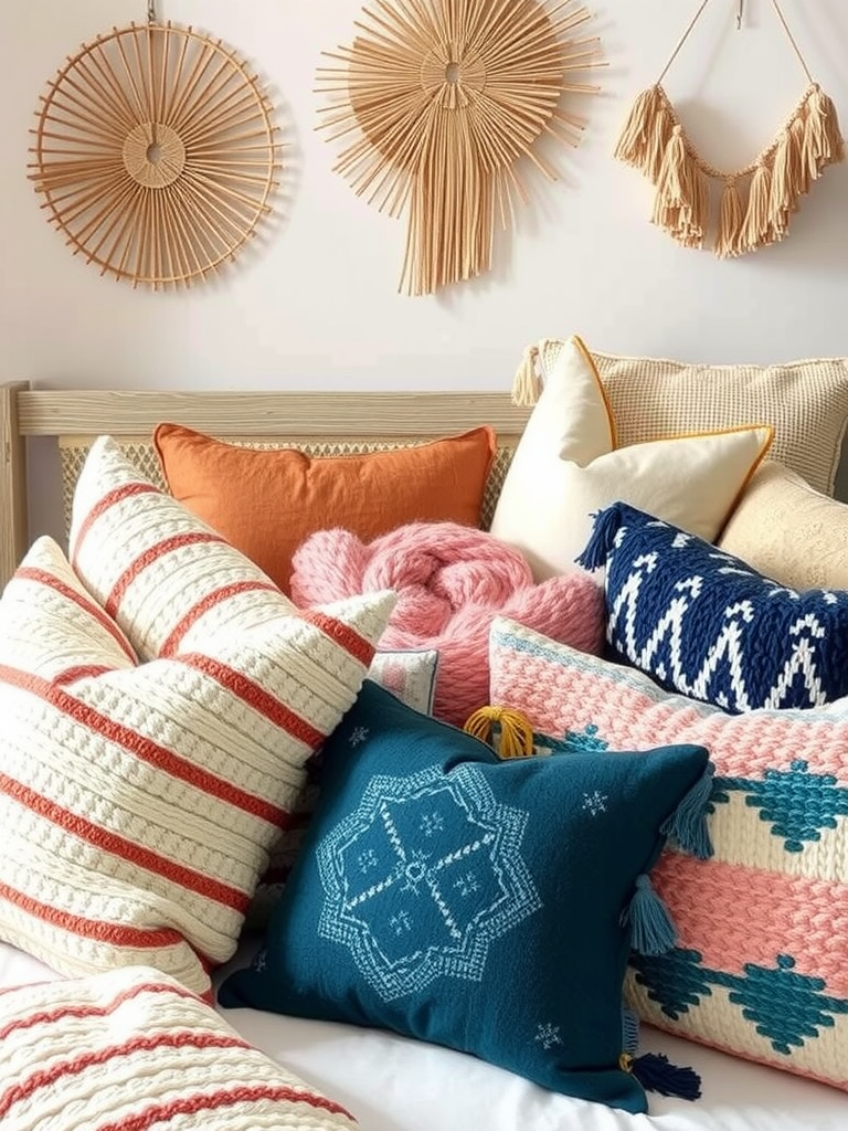 Textured Pillows