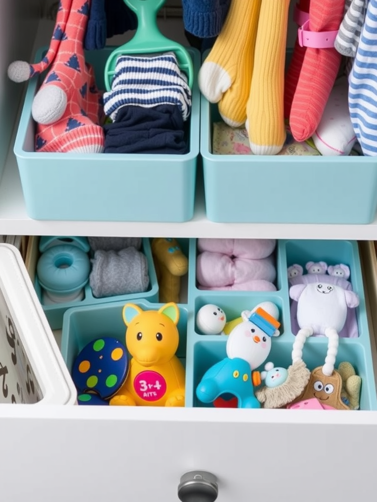 Use Drawer Organizers