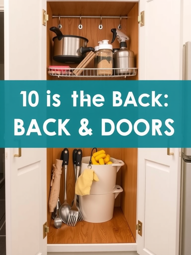 Use the Back of Doors