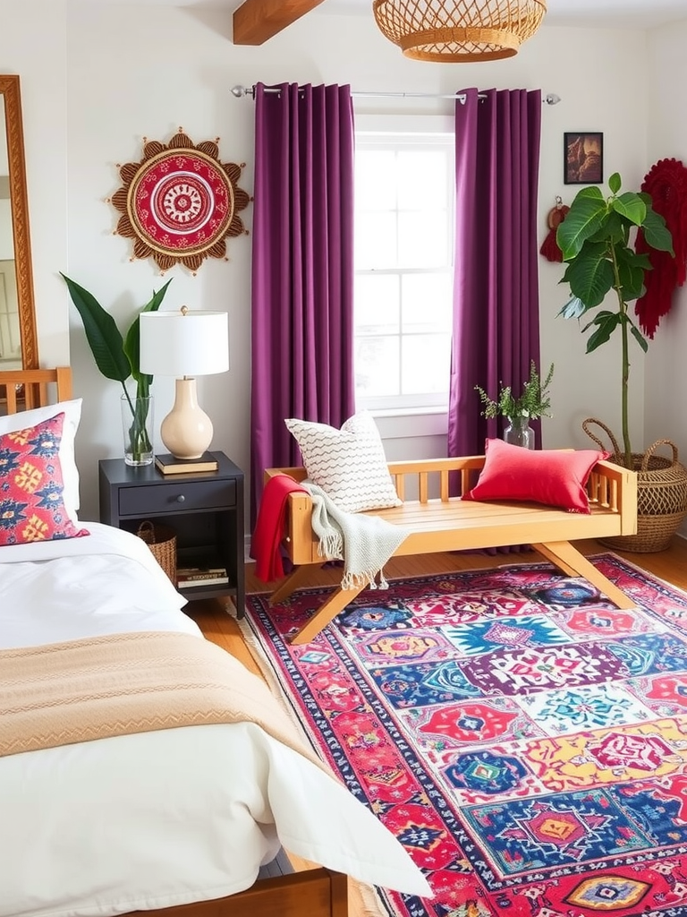 Brightly Colored Rugs