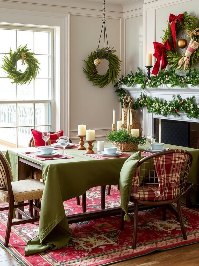 Chic Christmas Linens