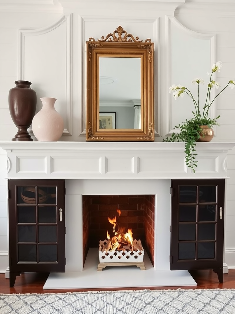 21 Cozy Fireplace Mantel Designs For A Warm Home