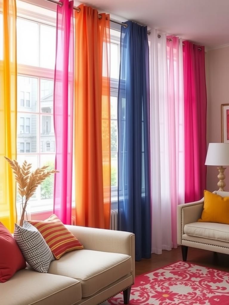 Colorful Curtains