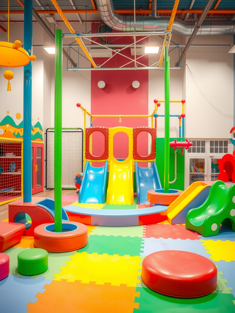 Colorful Play Zones