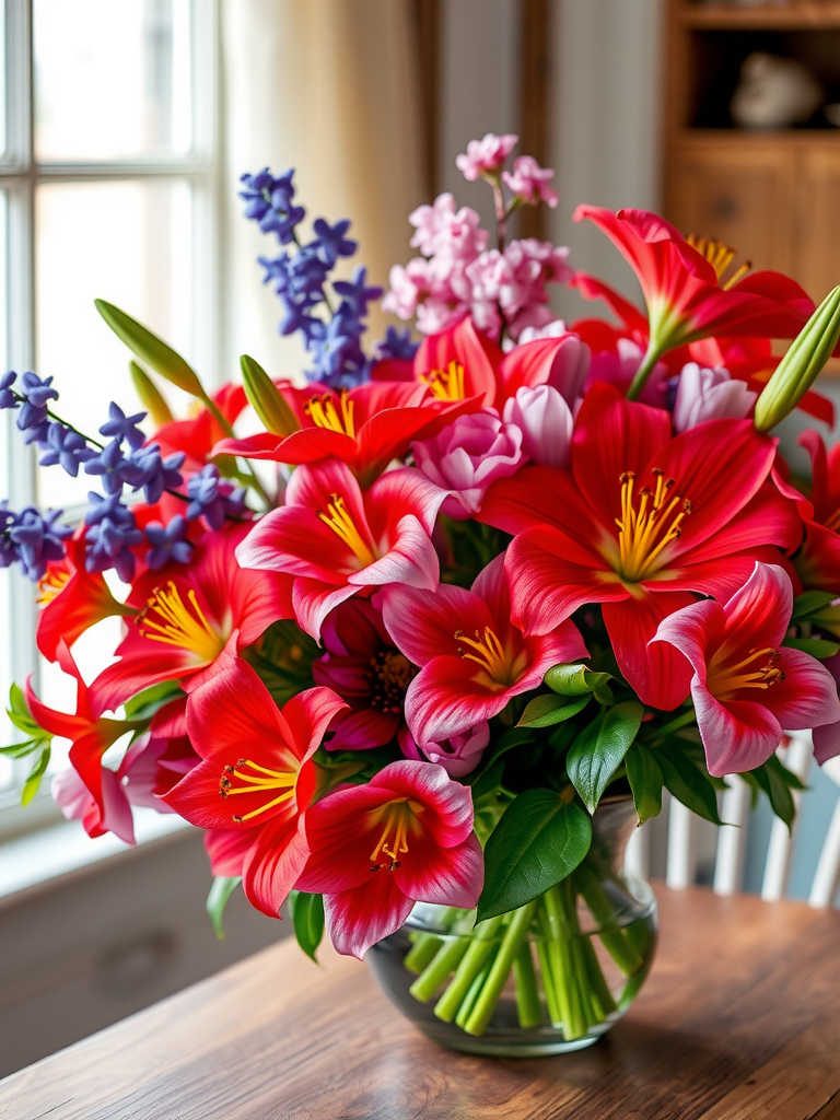 Colorful Seasonal Blossom