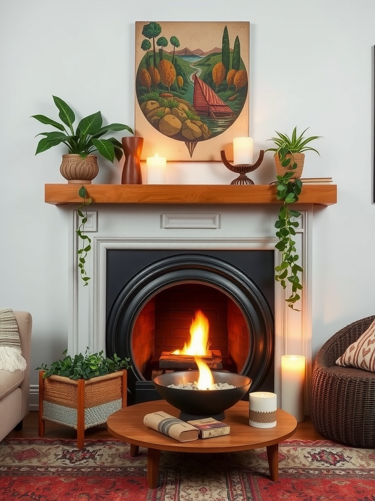 Cozy Fireplace