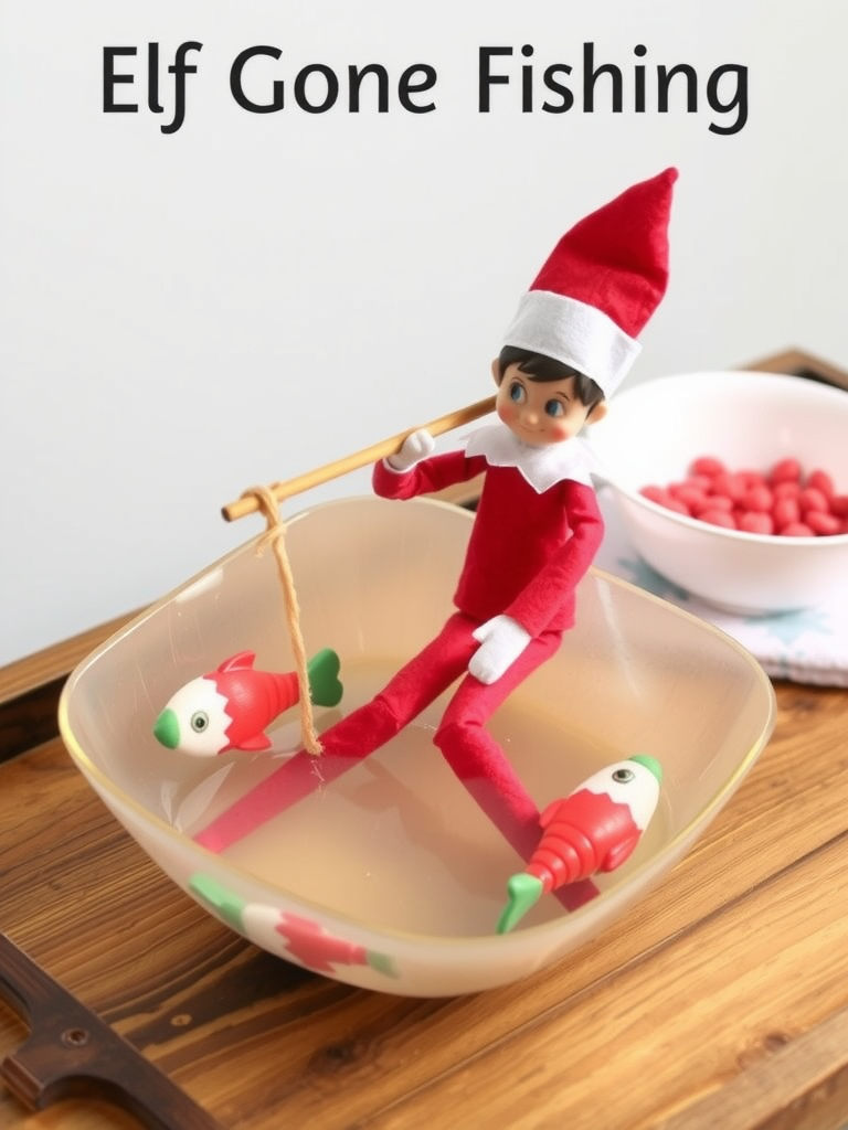 Elf Gone Fishing