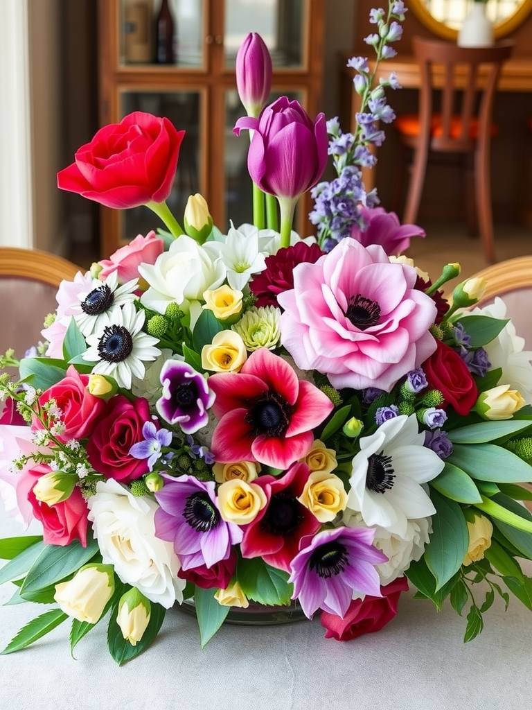 Mixed Seasonal Blooms