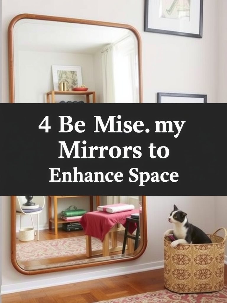 Use Mirrors to Enhance Space