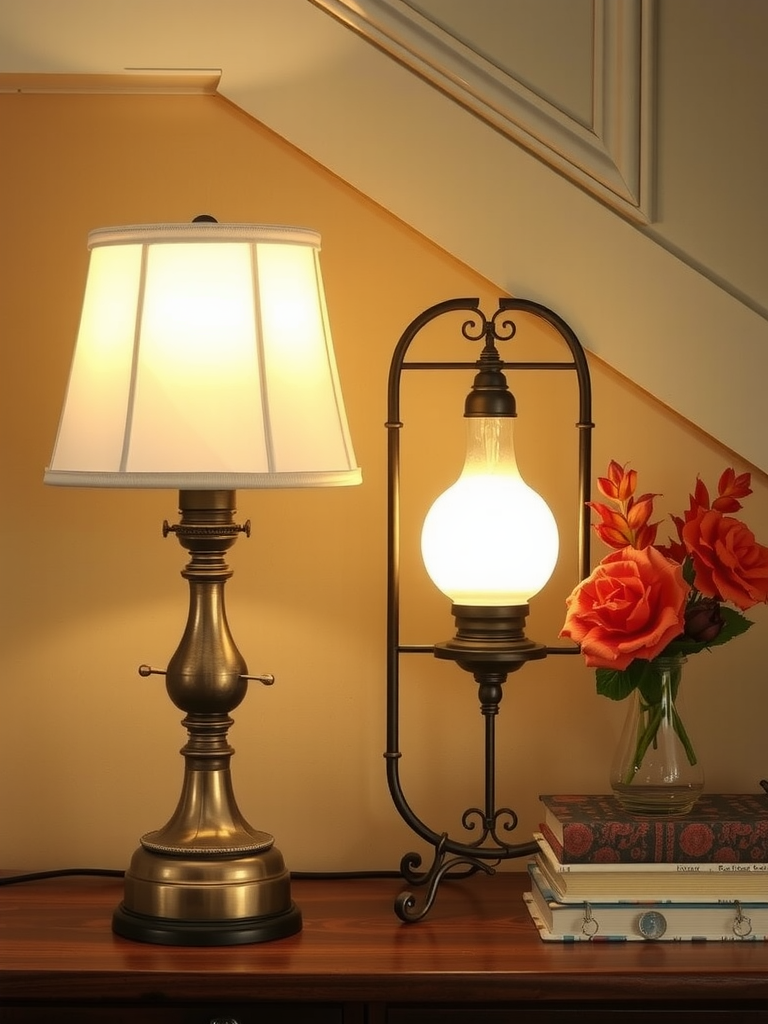 Antique-style Table Lamps