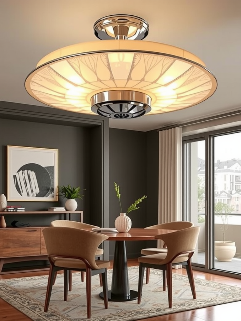 Art Deco-inspired Lighting Fixtures