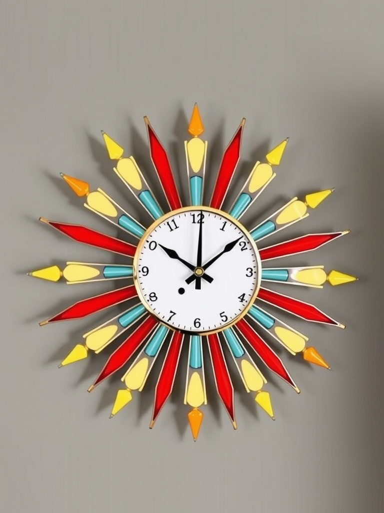 Atomic Starburst Clock