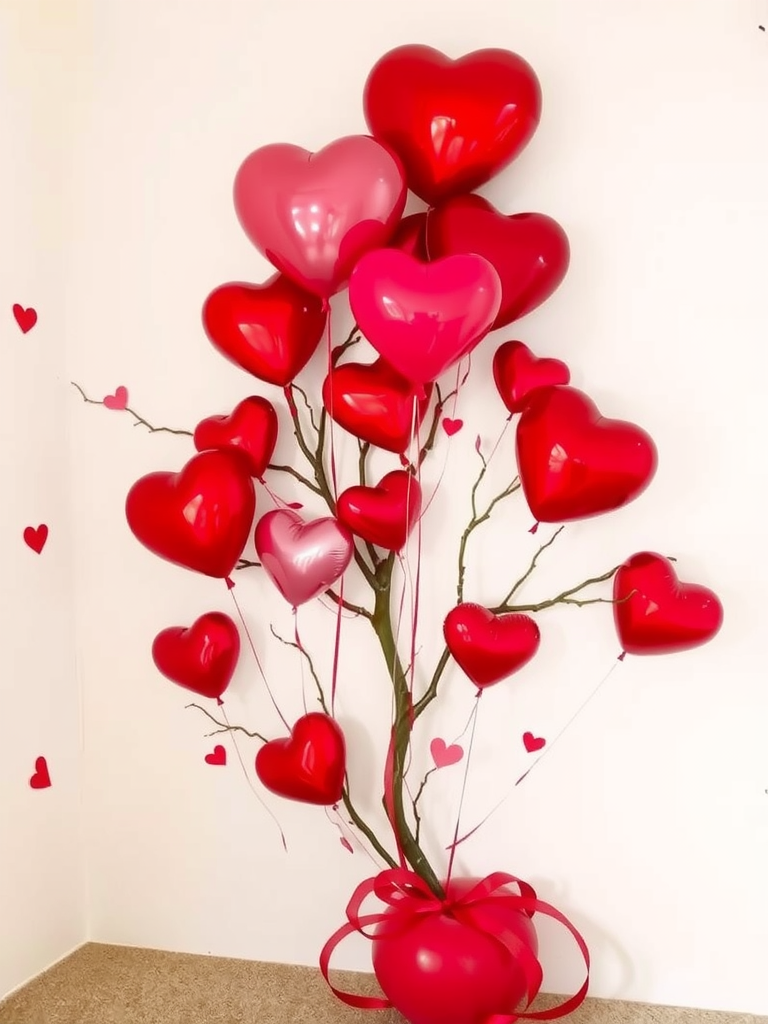 Balloon Heart Tree