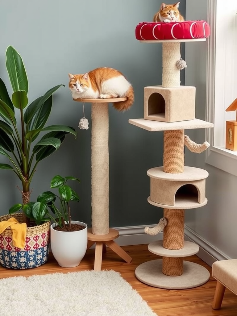 Cat Trees as Decor