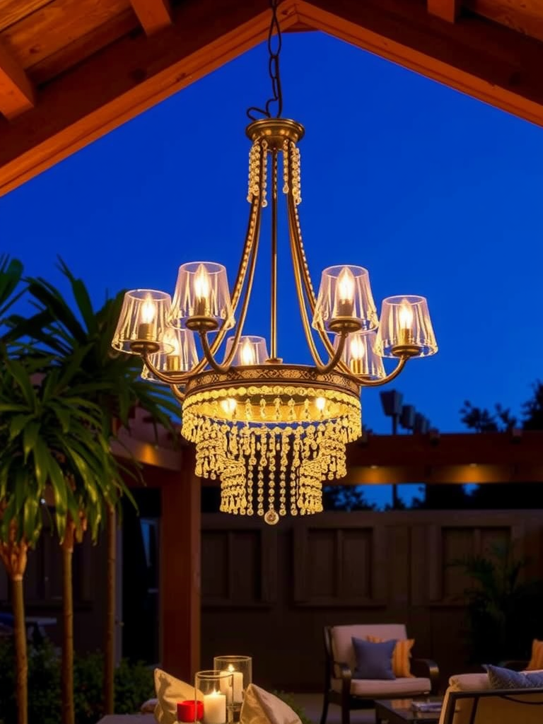 Chandeliers for Outdoor Spaces